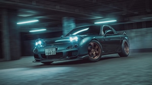 Mazda Rx7, Mazda, Cars, Behance, 4K wallpaper