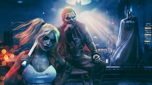 Harley Quinn, Joker, Batman, Superheroes, Artist, Artwork, Digital Art, Artstation, 4K wallpaper