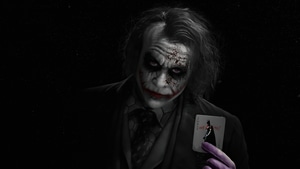 Joker, Supervillain, Superheroes, Artist, Artwork, Digital Art, Monochrome, Black And White, 4K wallpaper