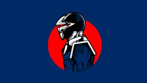 Darkhawk, Superheroes, Marvel, Minimalism, Minimalist, Behance, 4K wallpaper