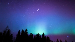 Sky, Stars, Nature, Moon, 4K wallpaper