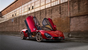 Alfa Romeo 33 Stradale, Sports car, 2024, 4K wallpaper
