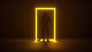 Astronaut, Artist, Artwork, Digital Art, 4K wallpaper