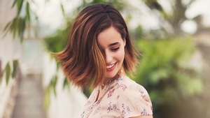 Holly Earl, Celebrities, Girls, Model, Smiling, 4K wallpaper