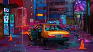 Cyberpunk, Artist, Artwork, Digital Art, 4K wallpaper