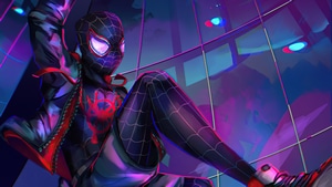 Spider Man Miles Morales, Games, 2021 Games, Ps5 Games, Ps Games, Spiderman, Marvel, Artstation, 4K wallpaper