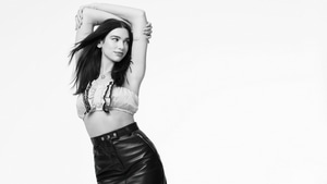 Dua Lipa, Music, Celebrities, Girls, Monochrome, Black And White, 4K wallpaper