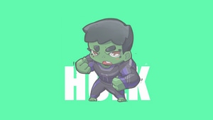 Hulk, Superheroes, Minimalism, Minimalist, Artist, Artwork, Digital Art, Artstation, 4K wallpaper