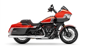 , Cruiser motorcycle, White background, 4K wallpaper