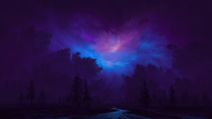 Night, Evening, Artist, Artwork, Digital Art, Deviantart, 4K wallpaper