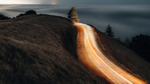 Road, Long Exposure, Photography, 4K wallpaper