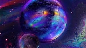 Planet, Space, Digital Universe, Artist, Artwork, Digital Art, Behance, 4K wallpaper
