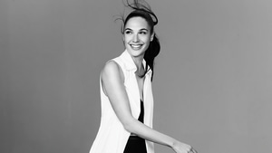 Gal Gadot, Celebrities, Girls, Monochrome, Black And White, 4K wallpaper
