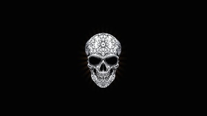Skull, Dark, Black, Artist, Artwork, Digital Art, 4K wallpaper