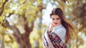 Redhead, Girls, Model, Depth Of Field, 4K wallpaper