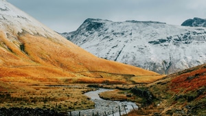 Mountains, Landscape, Nature, 4K wallpaper