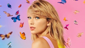 Taylor Swift, Butterflies, Singer, 4K wallpaper