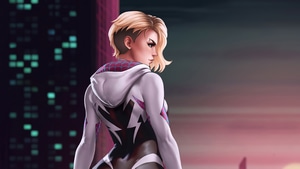 Spiderman, Gwen Stacy, Superheroes, Artwork, Artist, Digital Art, Deviantart, 4K wallpaper