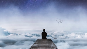 Alone, Pier, Artist, Artwork, Digital Art, Behance, 4K wallpaper