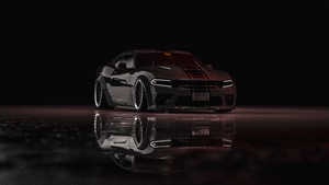 Dodge Charger, Dodge, Cars, Artstation, 4K wallpaper