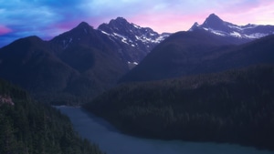 Mountains, Sky, Nature, 4K wallpaper