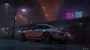 Porsche, Cars, Artist, Artwork, Digital Art, 4K wallpaper