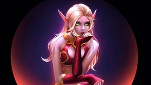Elf, Fantasy Girls, Artist, Artwork, Digital Art, 4K wallpaper