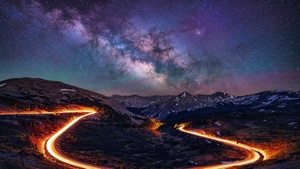 Long Exposure, Road, Photography, 4K wallpaper