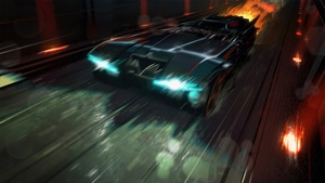 Batmobile, Batman, Superheroes, Artist, Artwork, Digital Art, Artstation, 4K wallpaper