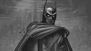 Batman, Superheroes, Artist, Artwork, Digital Art, Monochrome, Black And White, 4K wallpaper