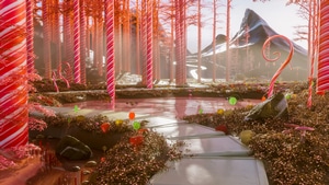 Candy, Forest, Artist, Artwork, Digital Art, Artstation, 4K wallpaper