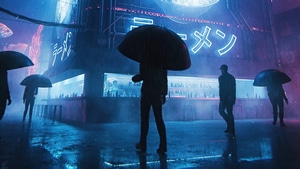 Cyberpunk, Rain, Artist, Artwork, Digital Art, Artstation, 4K wallpaper