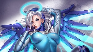 Mercy Overwatch, Overwatch, Games, Xbox Games, Ps Games, Pc Games, Artstation, 4K wallpaper