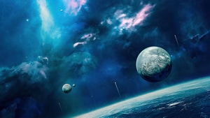 Planet, Space, Digital Universe, Artist, Artwork, Digital Art, Deviantart, 4K wallpaper