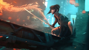 Cyberpunk, Artist, Artwork, Digital Art, Artstation, 4K wallpaper