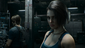 Resident Evil: Death Island, Jill Valentine, Animation, 4K wallpaper
