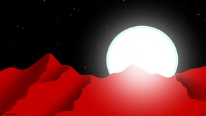 Planet, Minimalism, Minimalist, Moon, Artist, Artwork, Digital Art, 4K wallpaper