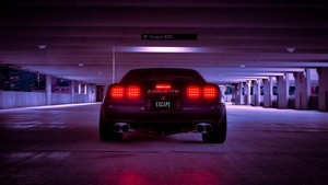 Corvette, Cars, Retrowave, Photography, , 4K wallpaper