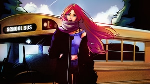 Starfire, Superheroes, Artist, Artwork, Digital Art, Artstation, 4K wallpaper