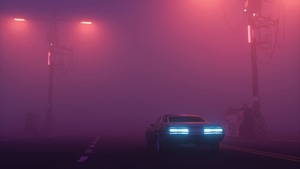 Road, Cars, Artist, Artwork, Digital Art, Behance, 4K wallpaper