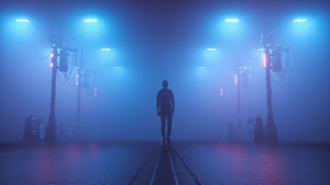 Alone, Artist, Artwork, Digital Art, Behance, 4K wallpaper