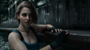 Jill Valentine, Resident Evil: Death Island, Animation, 4K wallpaper