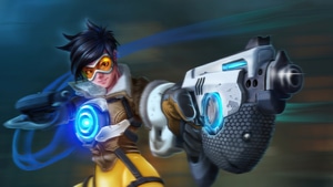 Tracer Overwatch, Tracer, Overwatch, Games, Artstation, 4K wallpaper