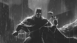 Batman, Superheroes, Artist, Artwork, Digital Art, Dark, Black, 4K wallpaper
