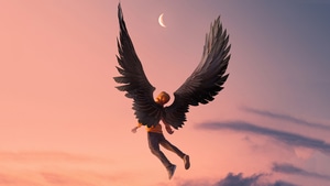 Angel, Wings, Artist, Artwork, Digital Art, 4K wallpaper