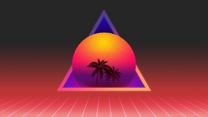 Synthwave, Outrun, Artist, Artwork, Digital Art, 4K wallpaper