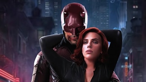 Daredevil, Black Widow, Superheroes, Artist, Artwork, Digital Art, 4K wallpaper