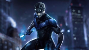 Nightwing, Superheroes, Artist, Artwork, Digital Art, 4K wallpaper