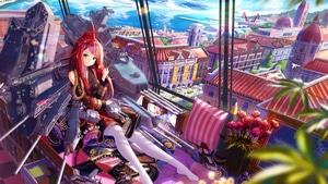 Anime Girl, Anime, Artist, Artwork, Digital Art, 4K wallpaper