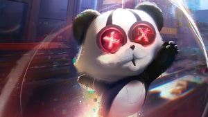 Panda, Cyberpunk, Artist, Artwork, Digital Art, Artstation, 4K wallpaper